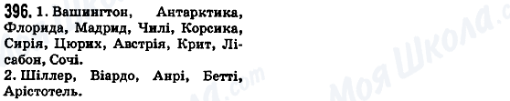 ГДЗ Українська мова 5 клас сторінка 396