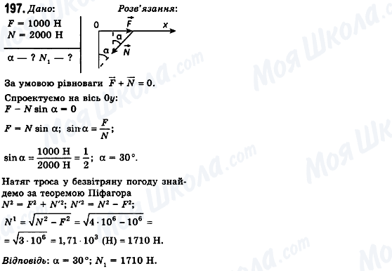 ГДЗ Физика 10 класс страница 197