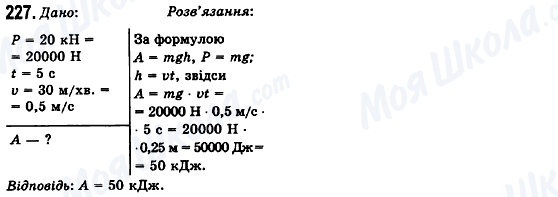 ГДЗ Физика 10 класс страница 227