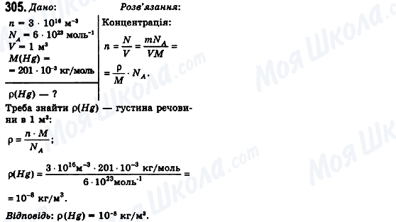ГДЗ Физика 10 класс страница 305