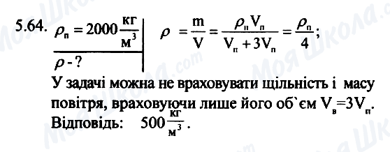 ГДЗ Фізика 7 клас сторінка 5.64