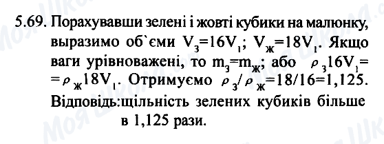 ГДЗ Фізика 7 клас сторінка 5.69