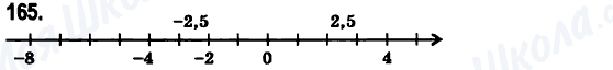 ГДЗ Математика 6 клас сторінка 165