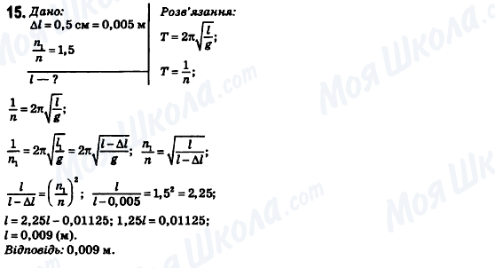 ГДЗ Физика 10 класс страница 15