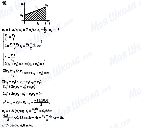 ГДЗ Физика 10 класс страница 10