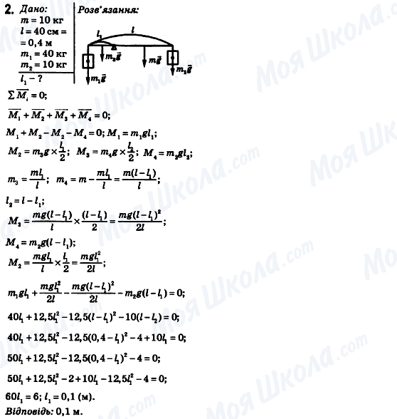ГДЗ Фізика 10 клас сторінка 2