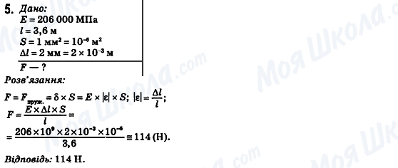 ГДЗ Фізика 10 клас сторінка 5