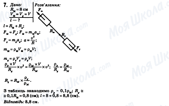 ГДЗ Физика 10 класс страница 7