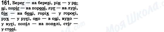 ГДЗ Укр мова 6 класс страница 161