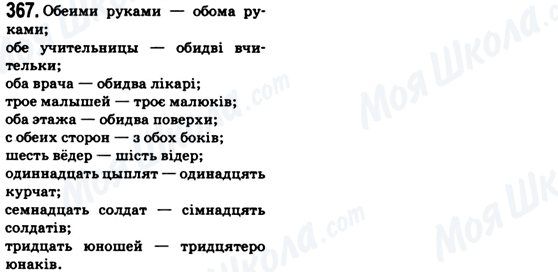 ГДЗ Укр мова 6 класс страница 367