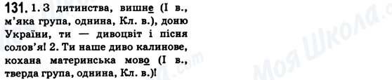 ГДЗ Укр мова 6 класс страница 131