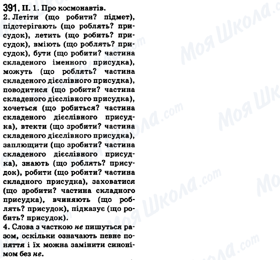 ГДЗ Українська мова 6 клас сторінка 391