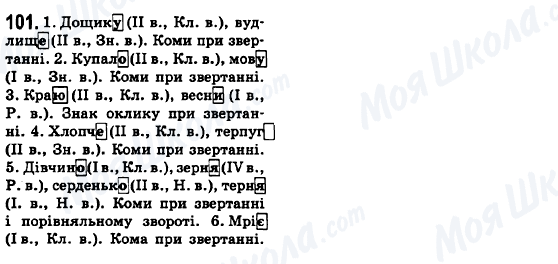 ГДЗ Укр мова 6 класс страница 101