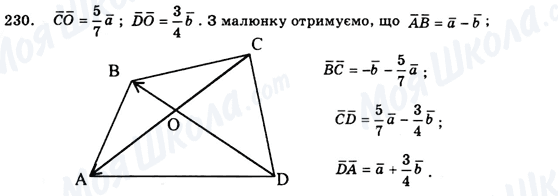 ГДЗ Геометрія 9 клас сторінка 230