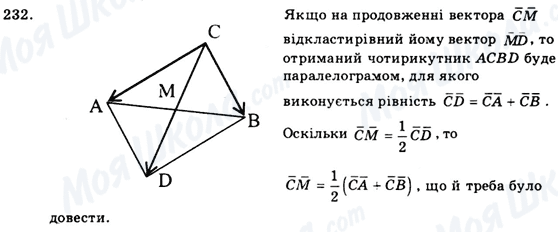 ГДЗ Геометрия 9 класс страница 232