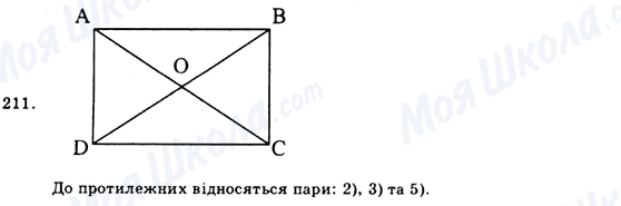 ГДЗ Геометрія 9 клас сторінка 211
