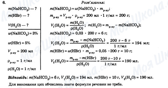 ГДЗ Хімія 9 клас сторінка Стор. 57 (завд.6)