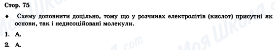 ГДЗ Химия 9 класс страница Стор. 75