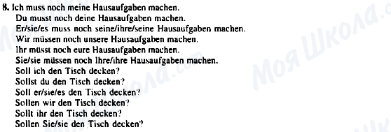 ГДЗ Немецкий язык 5 класс страница 8
