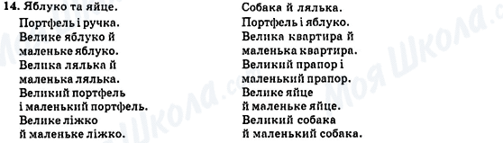 ГДЗ Англійська мова 5 клас сторінка 14