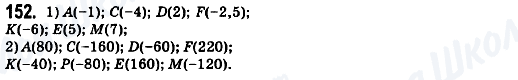 ГДЗ Математика 6 клас сторінка 152
