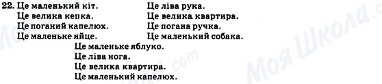 ГДЗ Англійська мова 5 клас сторінка 22