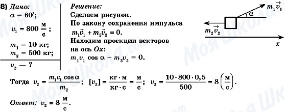 ГДЗ Фізика 10 клас сторінка 8