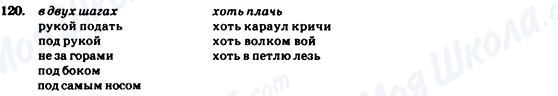 ГДЗ Російська мова 7 клас сторінка 120