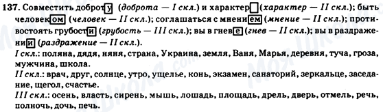 ГДЗ Російська мова 7 клас сторінка 137