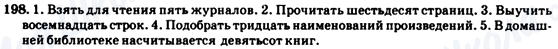 ГДЗ Російська мова 7 клас сторінка 198