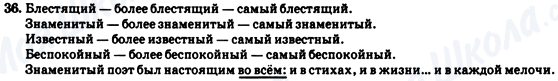 ГДЗ Російська мова 7 клас сторінка 36