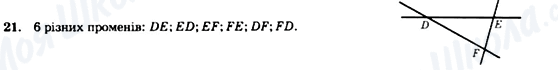 ГДЗ Геометрія 7 клас сторінка 21