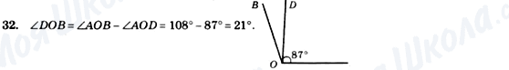 ГДЗ Геометрія 7 клас сторінка 32