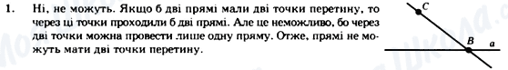 ГДЗ Геометрія 7 клас сторінка 1