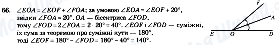 ГДЗ Геометрія 7 клас сторінка 66