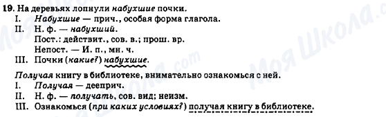 ГДЗ Російська мова 7 клас сторінка 19