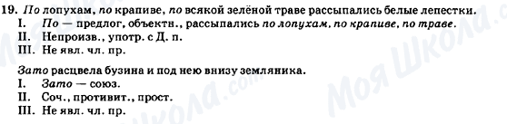 ГДЗ Російська мова 7 клас сторінка 19