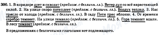 ГДЗ Російська мова 7 клас сторінка 300