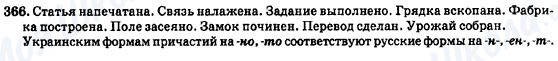 ГДЗ Російська мова 7 клас сторінка 366