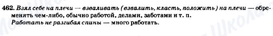 ГДЗ Російська мова 7 клас сторінка 462