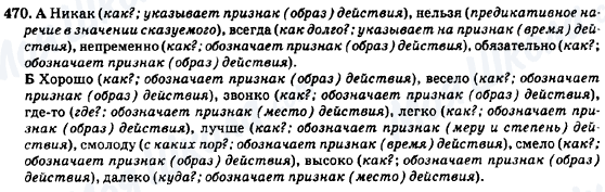 ГДЗ Російська мова 7 клас сторінка 470