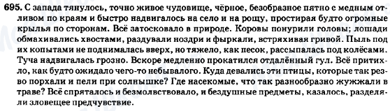 ГДЗ Російська мова 7 клас сторінка 695_2