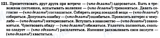 ГДЗ Російська мова 7 клас сторінка 121