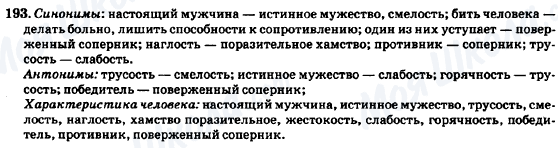 ГДЗ Російська мова 7 клас сторінка 193