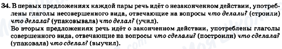 ГДЗ Російська мова 7 клас сторінка 34