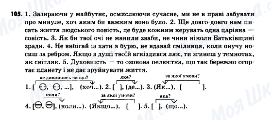 ГДЗ Українська мова 9 клас сторінка 105