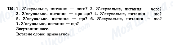 ГДЗ Українська мова 9 клас сторінка 120