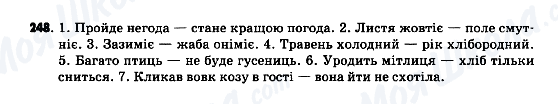 ГДЗ Українська мова 9 клас сторінка 248