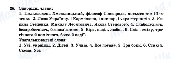 ГДЗ Українська мова 9 клас сторінка 26