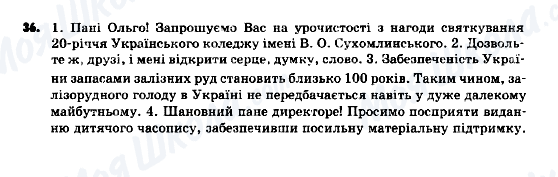 ГДЗ Українська мова 9 клас сторінка 36_2